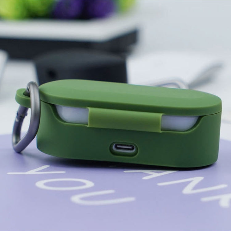 For Microsoft Surface Earbuds Anti-fall Silicone Earphone Protective Case with Hook