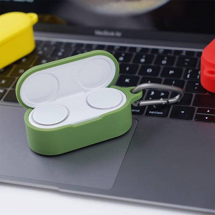 For Microsoft Surface Earbuds Anti-fall Silicone Earphone Protective Case with Hook