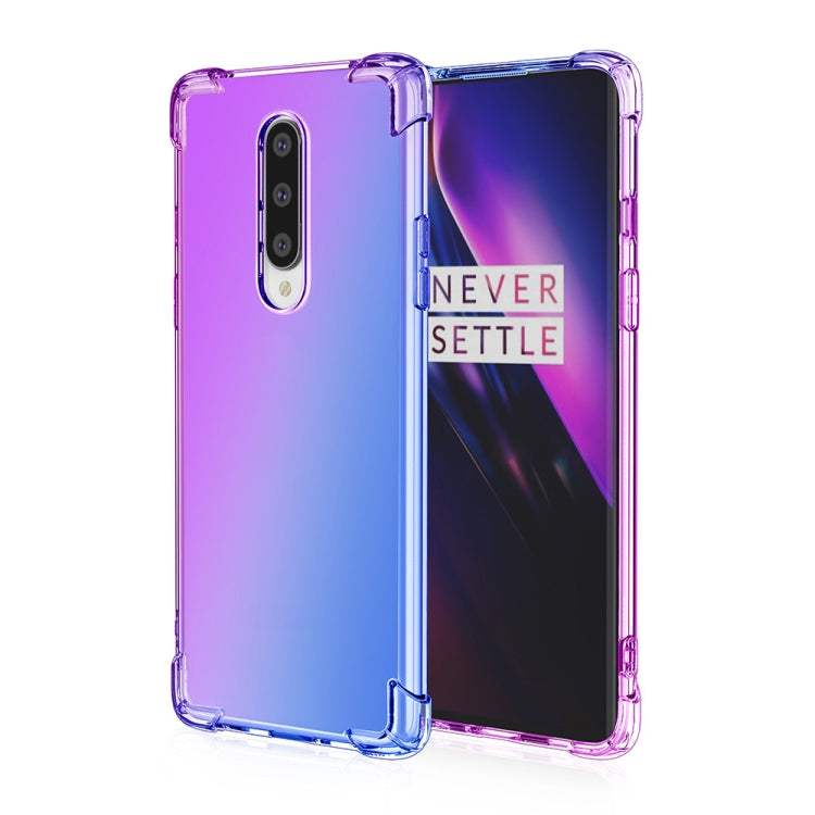 For OnePlus 8 Four-Corner Airbag Shockproof Gradient Color TPU Protective Case