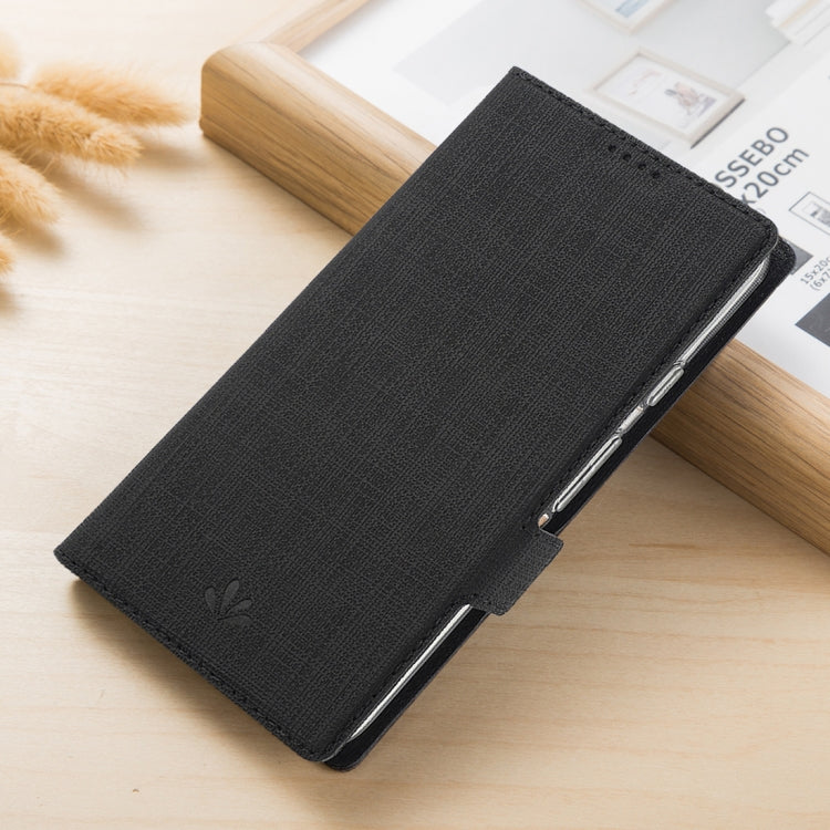 For Huawei Y6p ViLi Side Button Magnetic Suction Type Shockproof TPU + PU Horizontal Flip Protective Case with Card Slot & Holder & Wallet