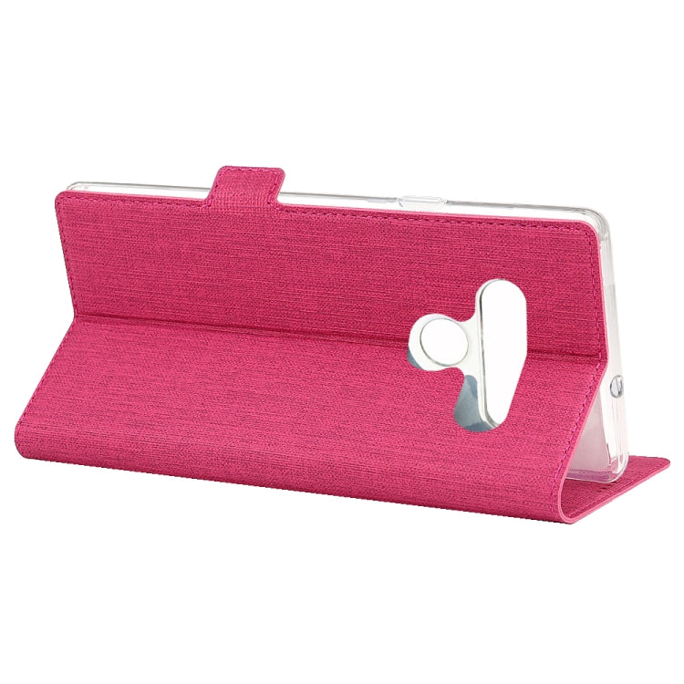 For LG Stylo 6 ViLi Side Button Magnetic Suction Type Shockproof TPU + PU Horizontal Flip Protective Case with Card Slot & Holder & Wallet