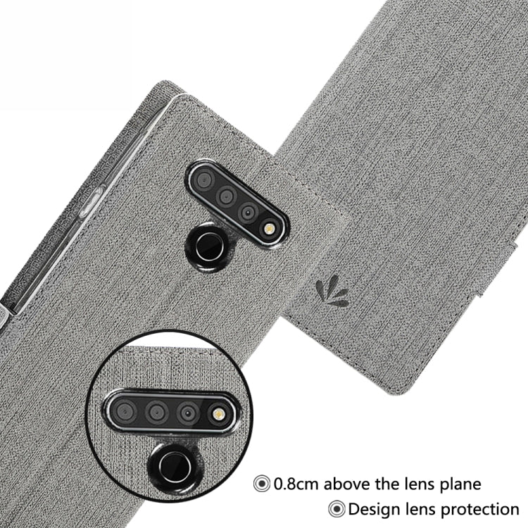 For LG Stylo 6 ViLi Side Button Magnetic Suction Type Shockproof TPU + PU Horizontal Flip Protective Case with Card Slot & Holder & Wallet