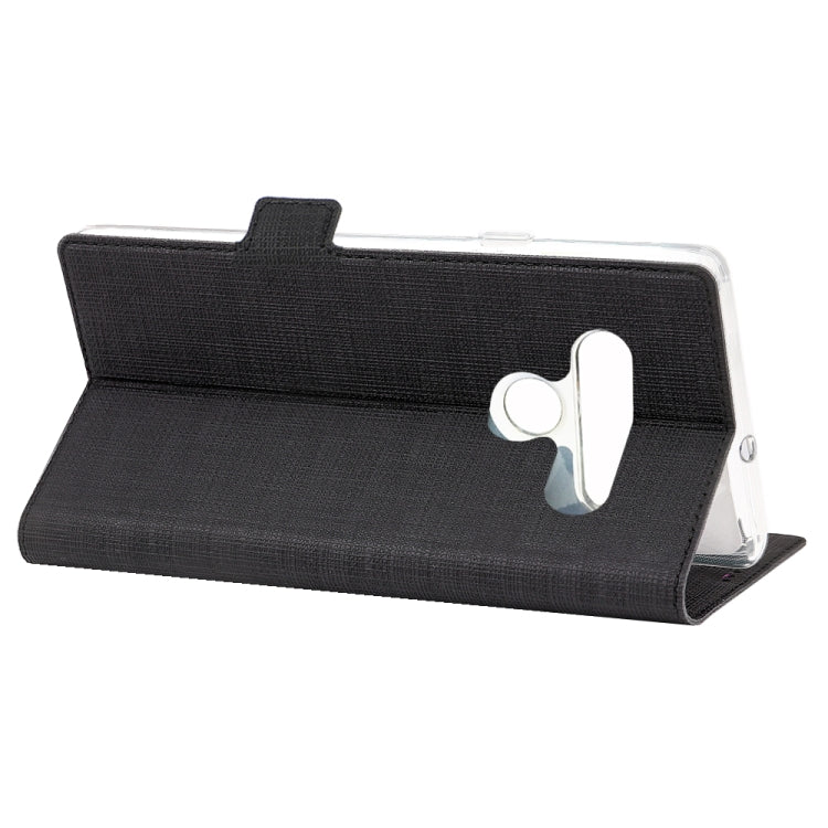 For LG Stylo 6 ViLi Side Button Magnetic Suction Type Shockproof TPU + PU Horizontal Flip Protective Case with Card Slot & Holder & Wallet