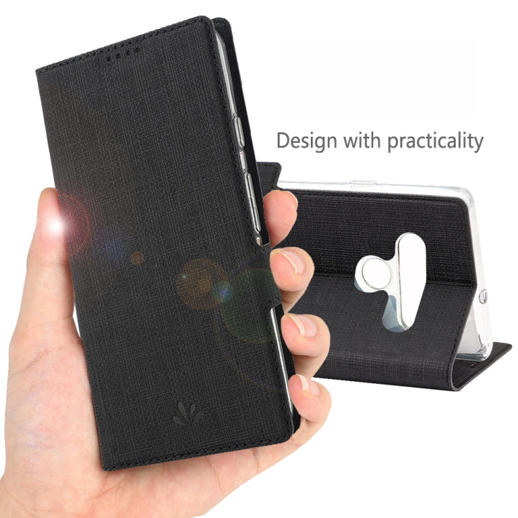 For LG Stylo 6 ViLi Side Button Magnetic Suction Type Shockproof TPU + PU Horizontal Flip Protective Case with Card Slot & Holder & Wallet