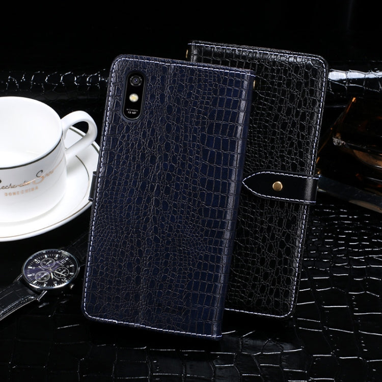 For TP-Link Neffos C9s idewei Crocodile Texture Horizontal Flip Leather Case with Holder & Card Slots & Wallet