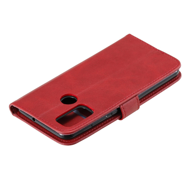 For Huawei P smart 2020 Fashion Calf Texture Zipper Horizontal Flip Leather Case with Stand & Card Slots & Wallet Function