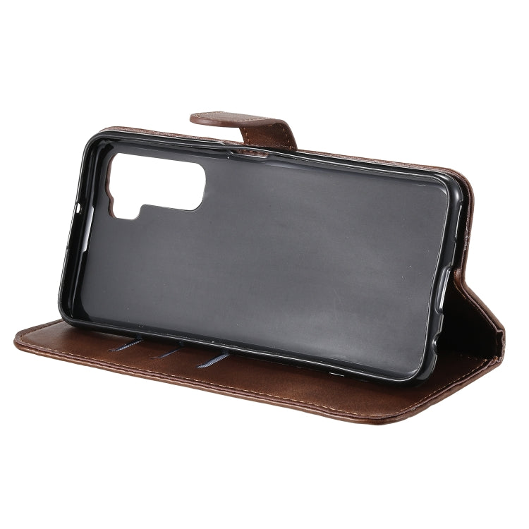 For Huawei P40 Lite (5G) / Nova 7 SE Fashion Calf Texture Zipper Horizontal Flip Leather Case with Stand & Card Slots & Wallet Function