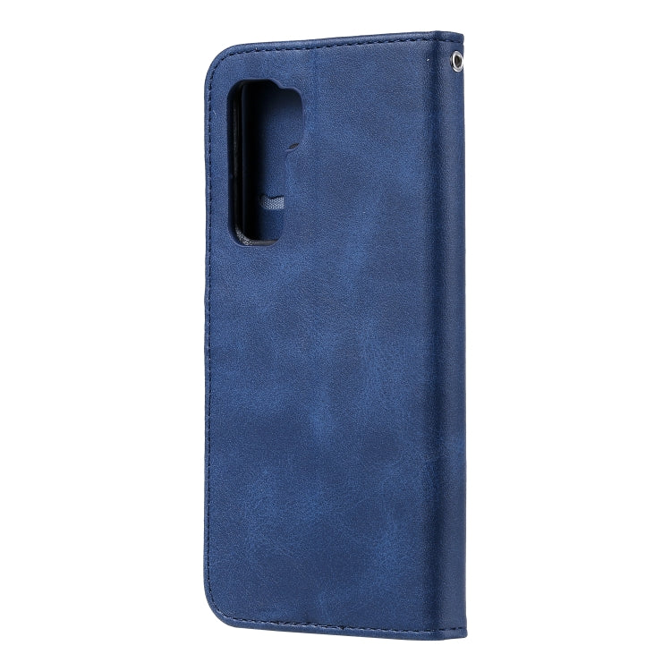For Huawei P40 Lite (5G) / Nova 7 SE Fashion Calf Texture Zipper Horizontal Flip Leather Case with Stand & Card Slots & Wallet Function