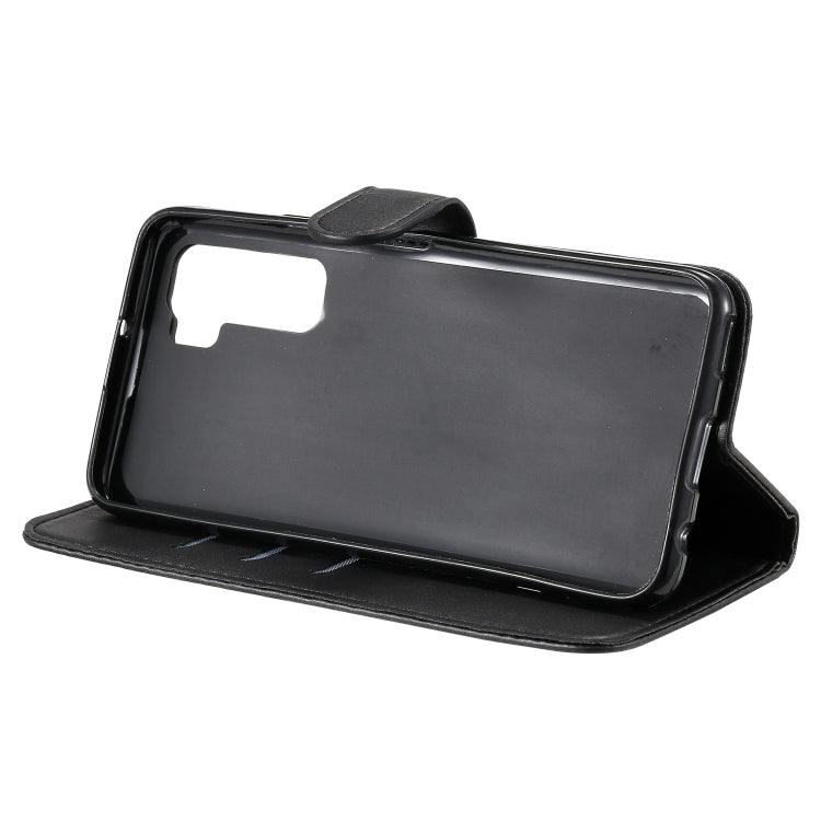 For Huawei P40 Lite (5G) / Nova 7 SE Fashion Calf Texture Zipper Horizontal Flip Leather Case with Stand & Card Slots & Wallet Function