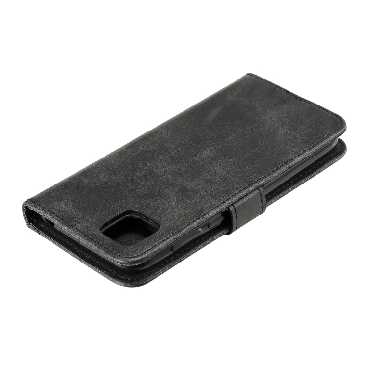 For Huawei Y5p Fashion Calf Texture Zipper Horizontal Flip Leather Case with Stand & Card Slots & Wallet Function