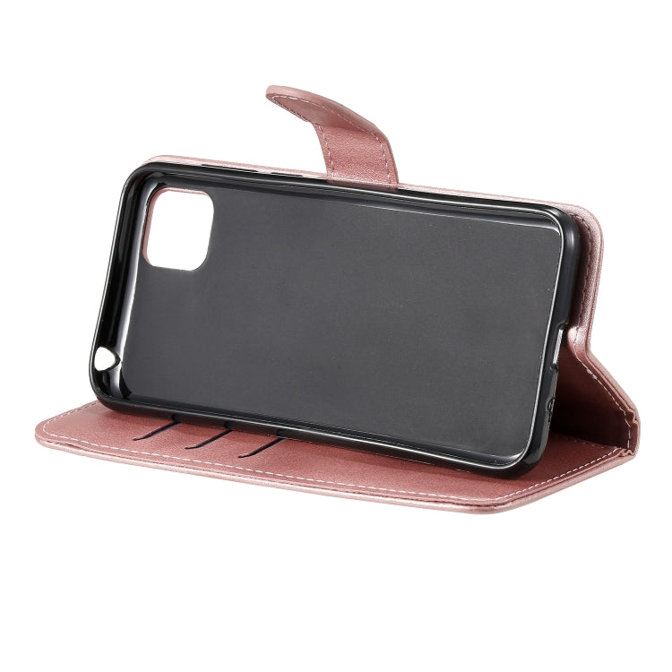 For Huawei Y5p Fashion Calf Texture Zipper Horizontal Flip Leather Case with Stand & Card Slots & Wallet Function