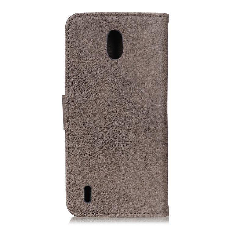 For Nokia C2 Cowhide Texture PU + TPU Horizontal Flip Leather Case with Holder & Card Slots & Wallet