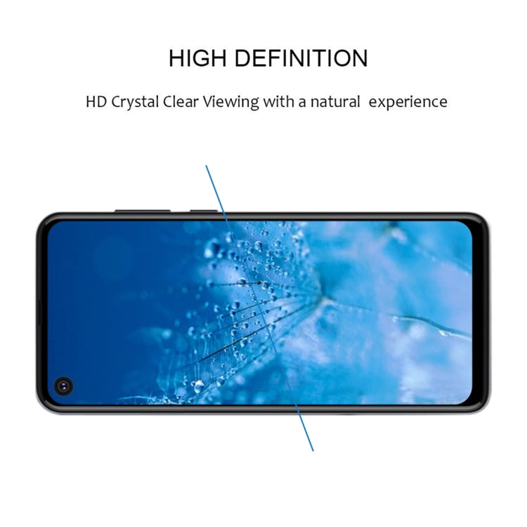 For Motorola Moto P40 Power Full Glue Full Screen Tempered Glass Film