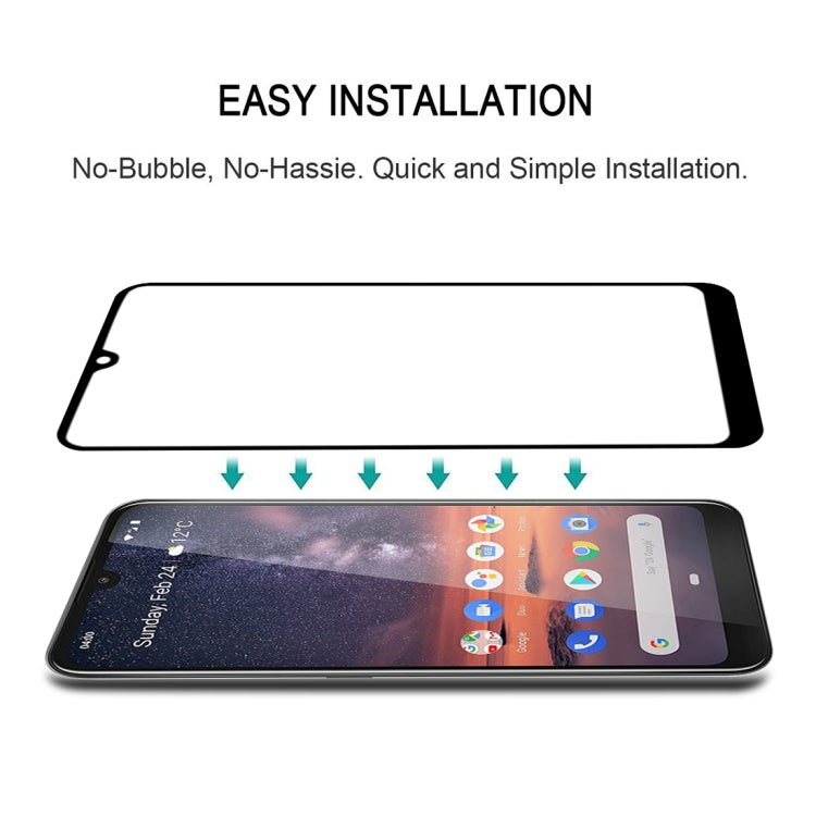For Nokia 3.2 Full Glue Full Screen Tempered Glass Film