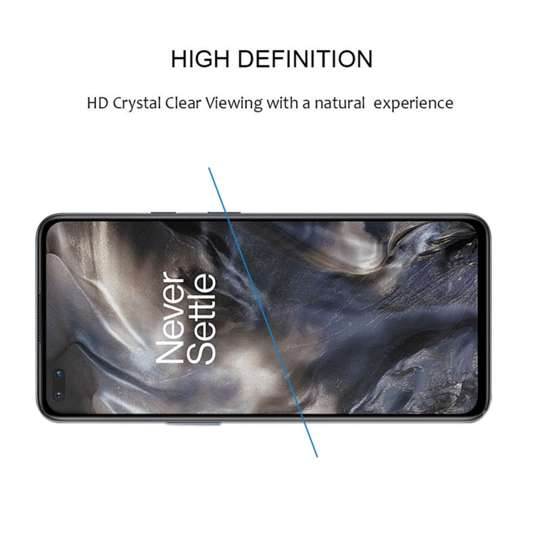 For OnePlus Nord Full Glue Full Screen Tempered Glass Film