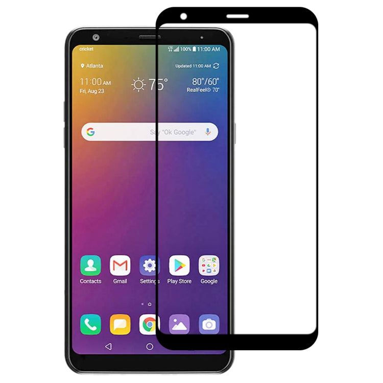 For LG Stylo 5 Full Glue Full Screen Tempered Glass Film