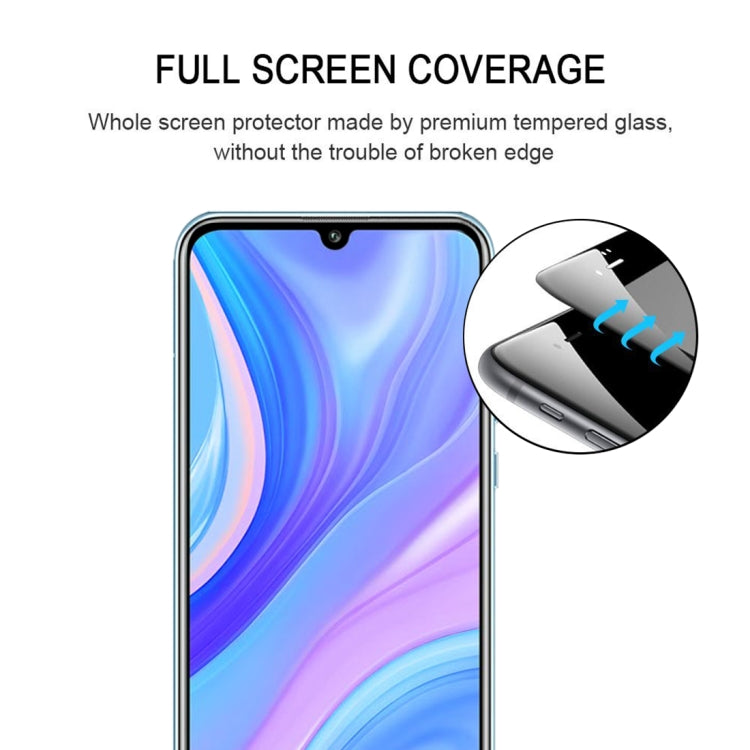 For Huawei P Smart S Full Glue Full Screen Tempered Glass Film