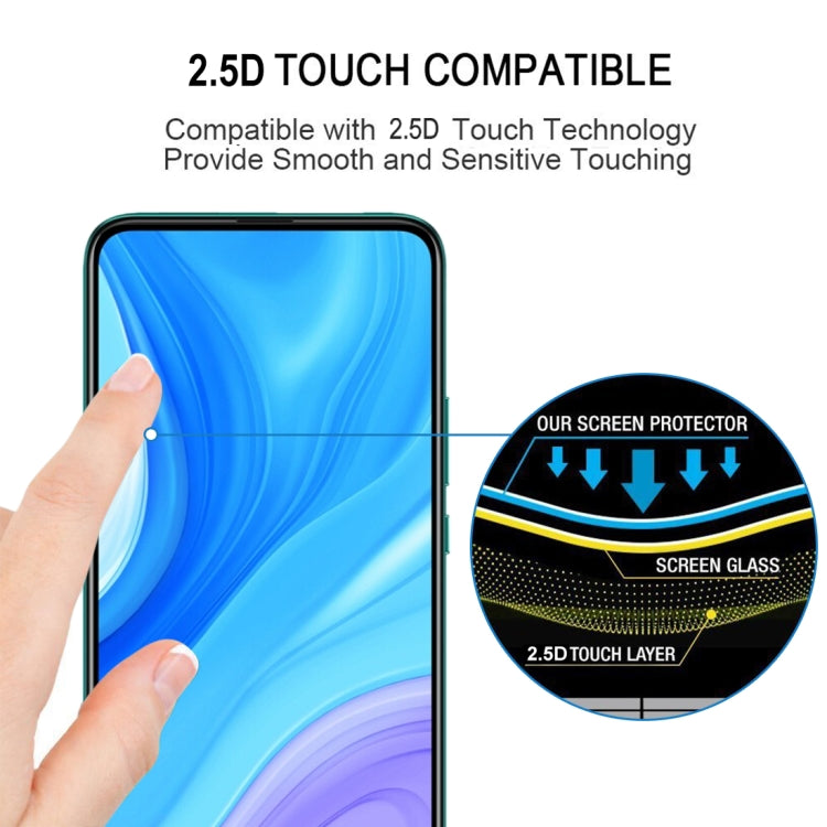 For Huawei Enjoy 10 Plus Full Glue Full Screen Tempered Glass Film