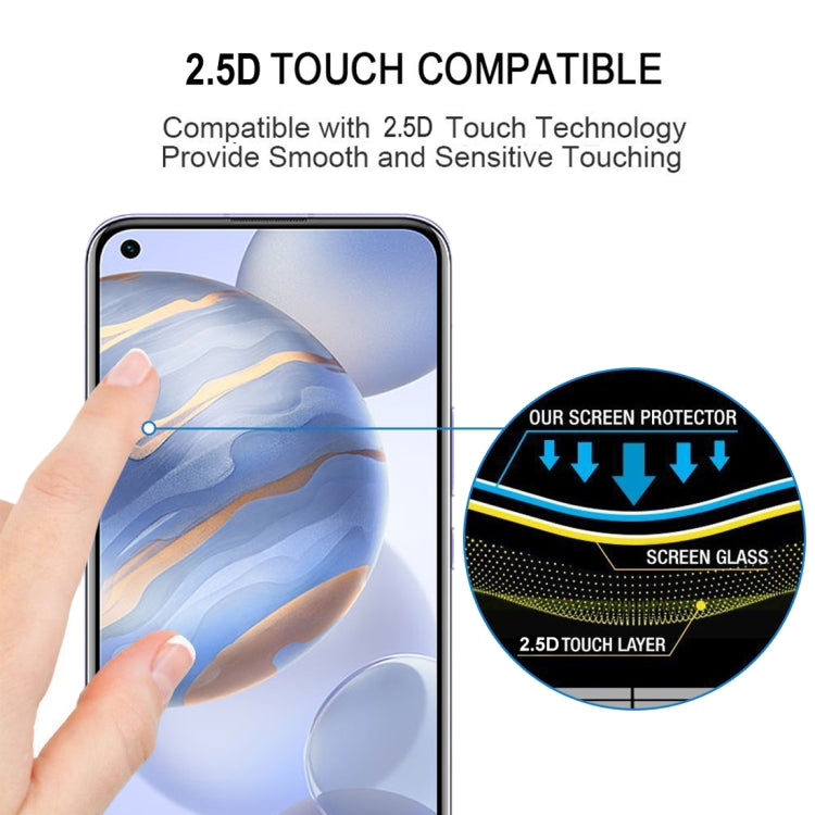 For Huawei Honor 30 Full Glue Full Screen Tempered Glass Film