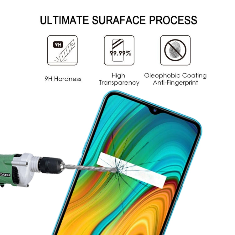 For OPPO Realme C3i Full Glue Full Screen Tempered Glass Film