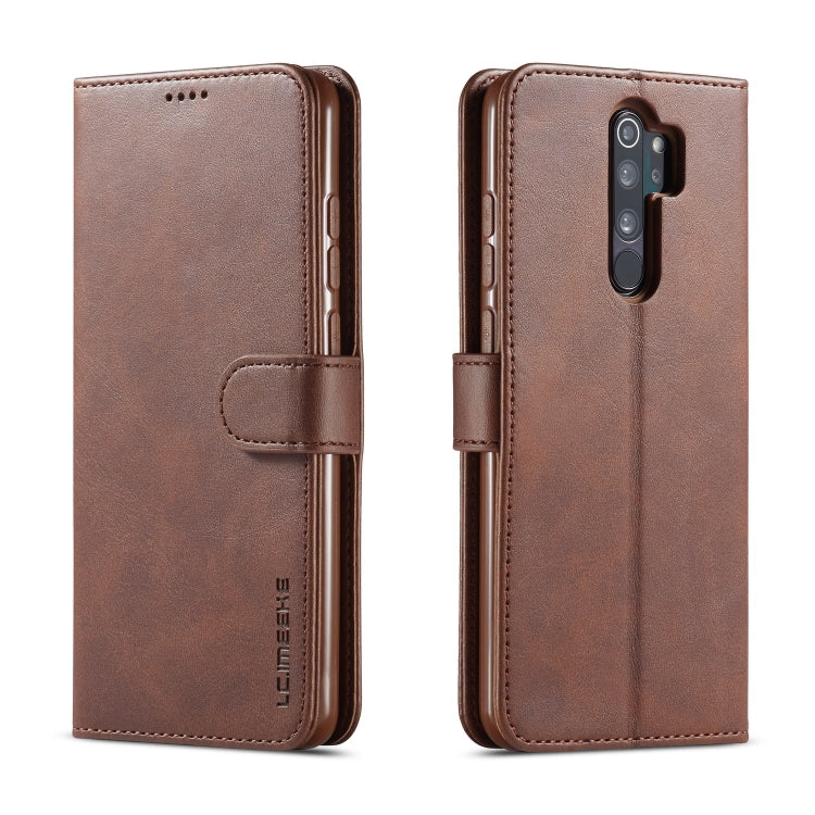 For Xiaomi Redmi 9 LC.IMEEKE Calf Texture Horizontal Flip Leather Case, with Holder & Card Slots & Wallet