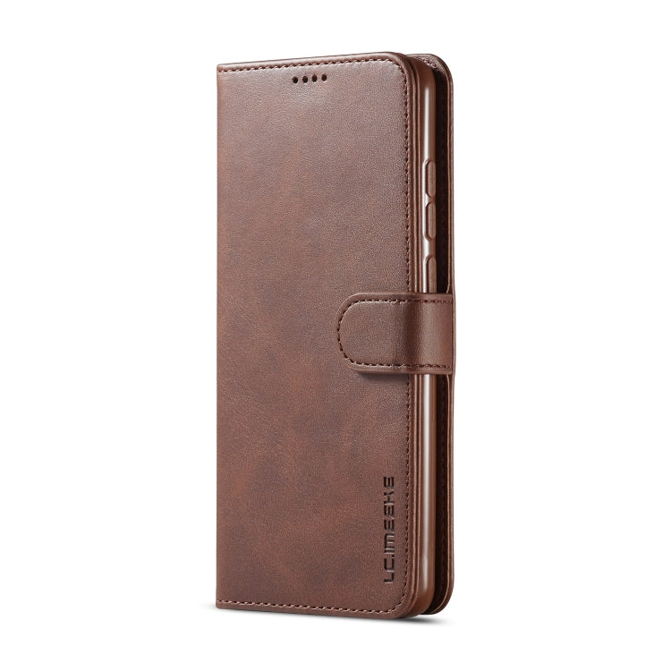 For Xiaomi Redmi 9 LC.IMEEKE Calf Texture Horizontal Flip Leather Case, with Holder & Card Slots & Wallet
