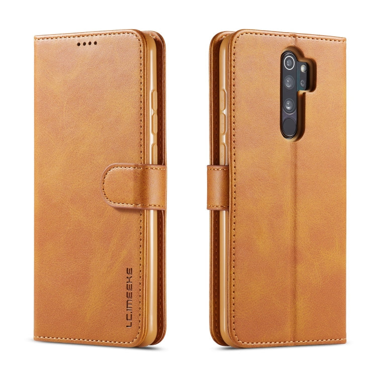 For Xiaomi Redmi 9 LC.IMEEKE Calf Texture Horizontal Flip Leather Case, with Holder & Card Slots & Wallet