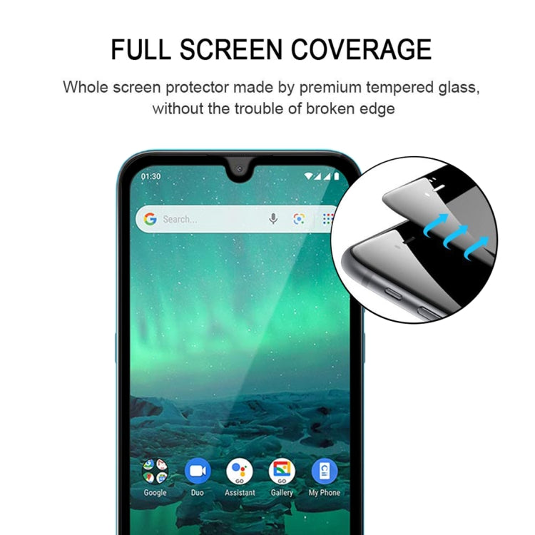 For Nokia 1.3 25 PCS Full Glue Full Screen Tempered Glass Film