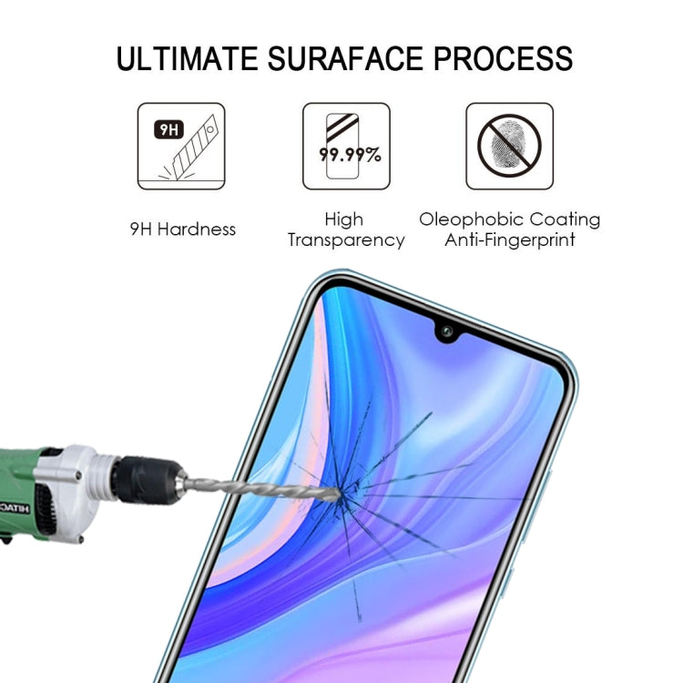 For Huawei P Smart S 25 PCS Full Glue Full Screen Tempered Glass Film