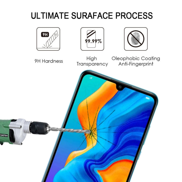 For Huawei Honor 30 Lite / Youth 25 PCS Full Glue Full Screen Tempered Glass Film