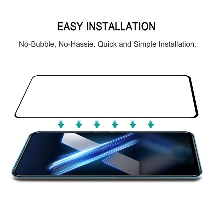 For Huawei Honor X10 Pro 25 PCS Full Glue Full Screen Tempered Glass Film