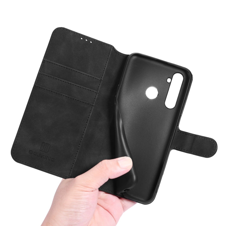 For OPPO Realme 5 Pro DG.MING Retro Oil Side Horizontal Flip Leather Case with Holder & Card Solt & Wallet