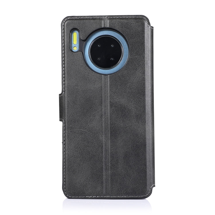 For Huawei Mate 30 Calf Texture Magnetic Buckle Horizontal Flip Leather Case with Holder & Card Slots & Wallet & Photo Frame