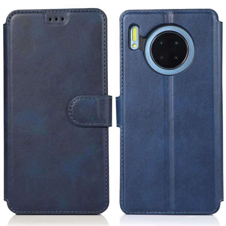 For Huawei Mate 30 Calf Texture Magnetic Buckle Horizontal Flip Leather Case with Holder & Card Slots & Wallet & Photo Frame