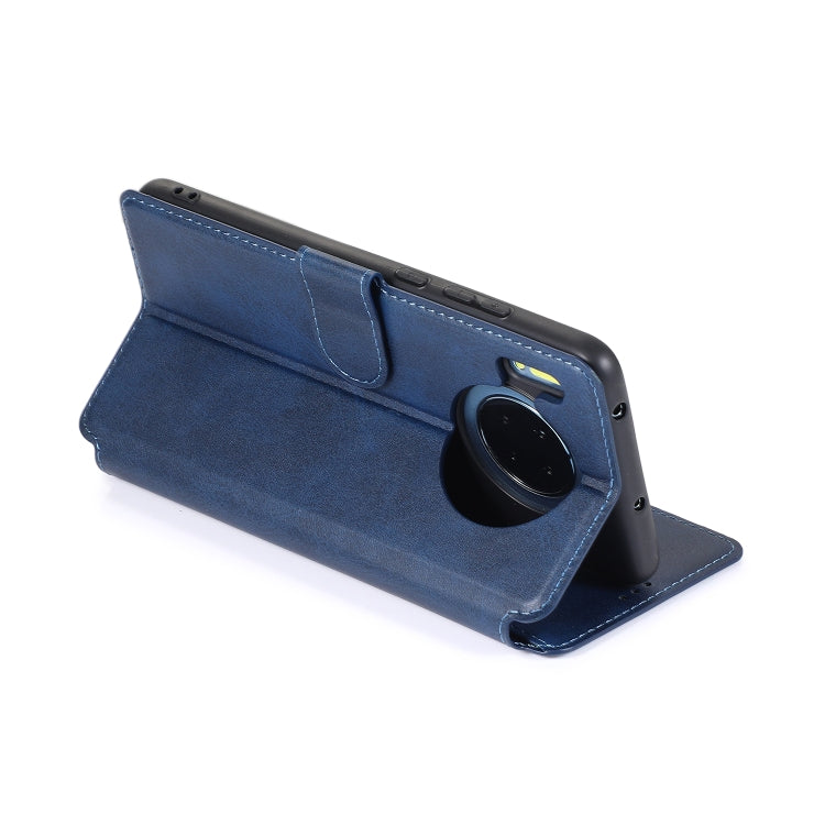 For Huawei Mate 30 Calf Texture Magnetic Buckle Horizontal Flip Leather Case with Holder & Card Slots & Wallet & Photo Frame