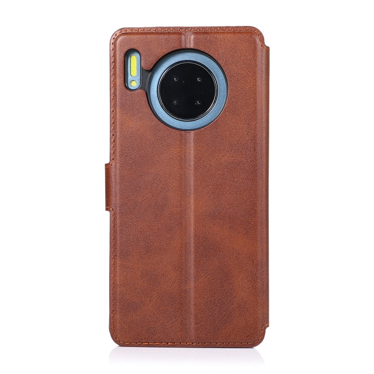 For Huawei Mate 30 Calf Texture Magnetic Buckle Horizontal Flip Leather Case with Holder & Card Slots & Wallet & Photo Frame