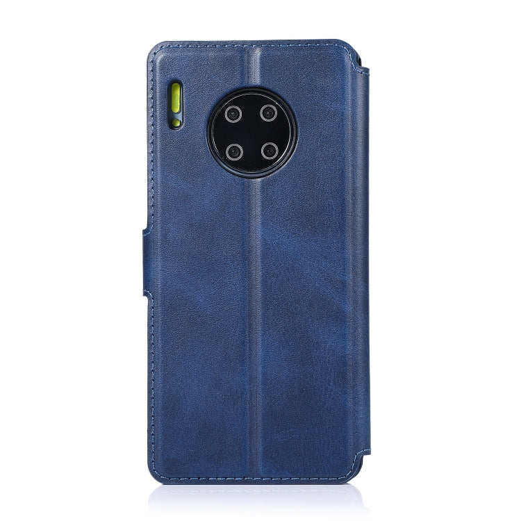 For Huawei Mate 30 Pro Calf Texture Magnetic Buckle Horizontal Flip Leather Case with Holder & Card Slots & Wallet & Photo Frame