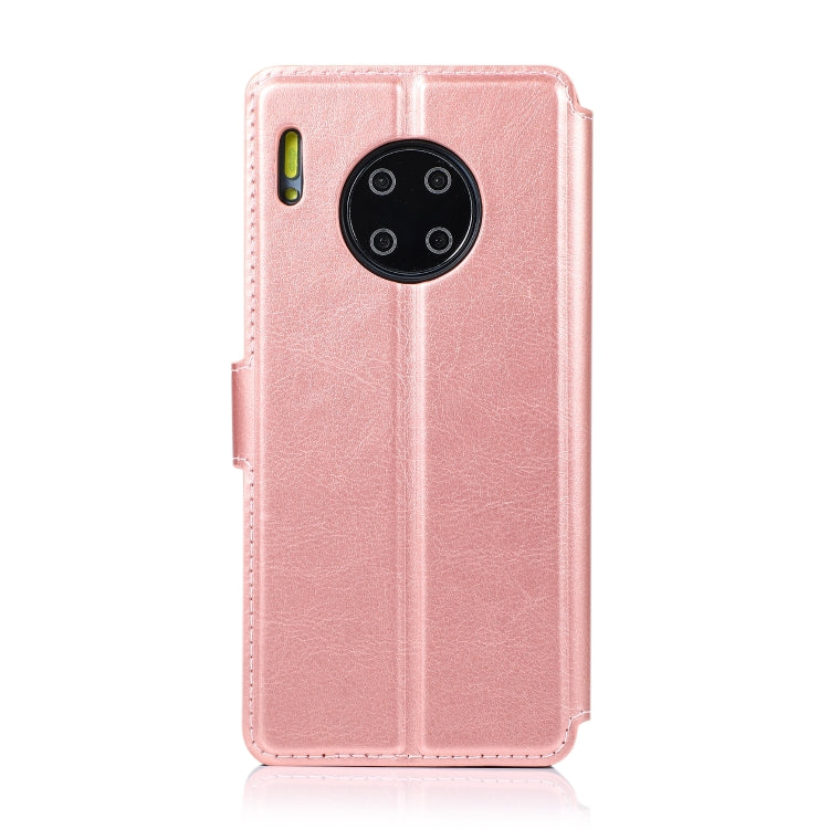 For Huawei Mate 30 Pro Calf Texture Magnetic Buckle Horizontal Flip Leather Case with Holder & Card Slots & Wallet & Photo Frame