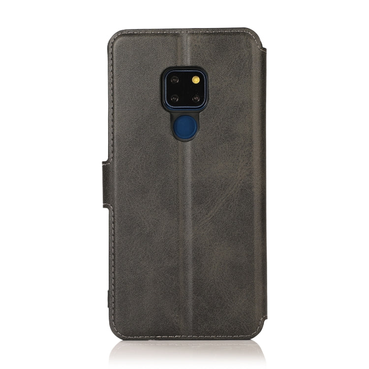 For Huawei Mate 20 Calf Texture Magnetic Buckle Horizontal Flip Leather Case with Holder & Card Slots & Wallet & Photo Frame