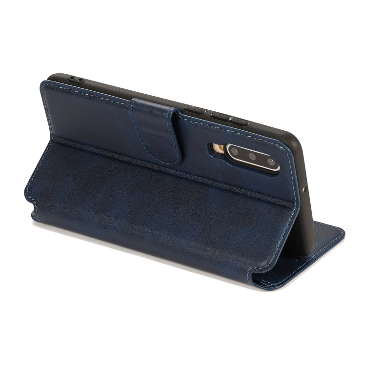 For Huawei P30 Calf Texture Magnetic Buckle Horizontal Flip Leather Case with Holder & Card Slots & Wallet & Photo Frame