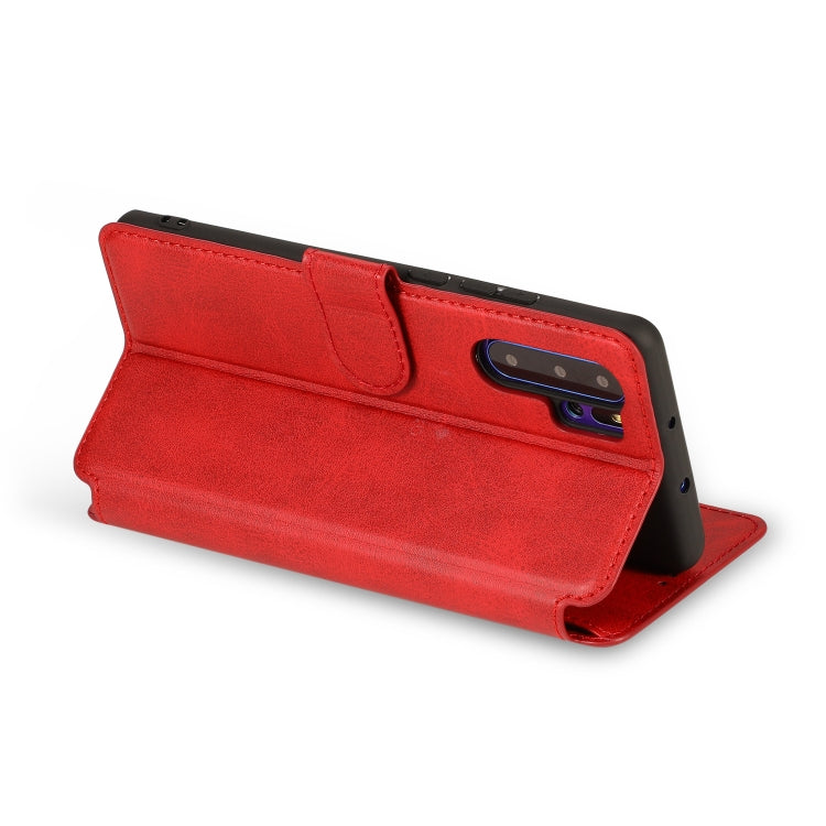 For Huawei P30 Pro Calf Texture Magnetic Buckle Horizontal Flip Leather Case with Holder & Card Slots & Wallet & Photo Frame