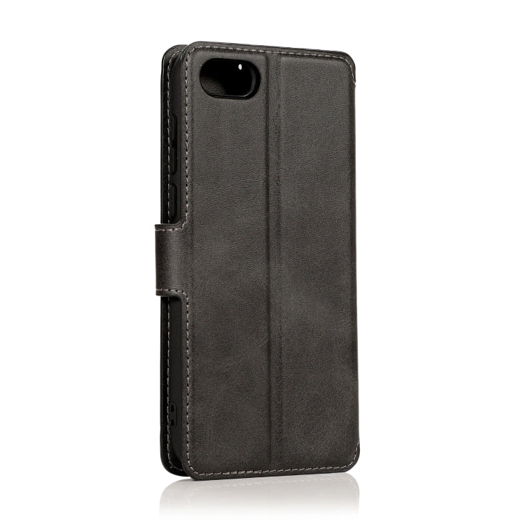 For Huawei Y5 2018 Calf Texture Magnetic Buckle Horizontal Flip Leather Case with Holder & Card Slots & Wallet & Photo Frame