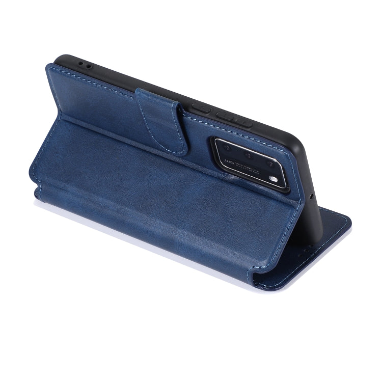 For Huawei P40 Calf Texture Magnetic Buckle Horizontal Flip Leather Case with Holder & Card Slots & Wallet & Photo Frame