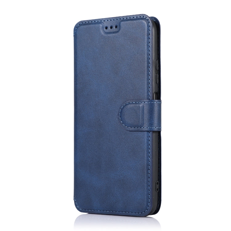 For Huawei P40 Lite Calf Texture Magnetic Buckle Horizontal Flip Leather Case with Holder & Card Slots & Wallet & Photo Frame