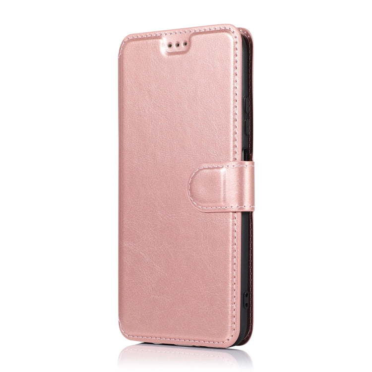 For Huawei P40 Lite Calf Texture Magnetic Buckle Horizontal Flip Leather Case with Holder & Card Slots & Wallet & Photo Frame