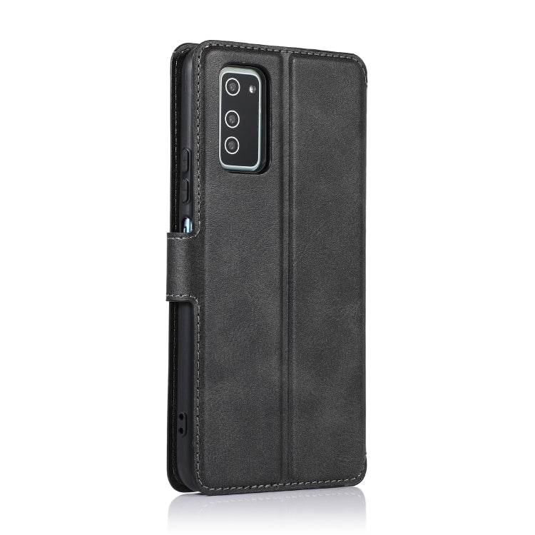 For Huawei Honor V30 Calf Texture Magnetic Buckle Horizontal Flip Leather Case with Holder & Card Slots & Wallet & Photo Frame