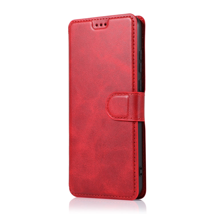 For Huawei Enjoy 10e Calf Texture Magnetic Buckle Horizontal Flip Leather Case with Holder & Card Slots & Wallet & Photo Frame