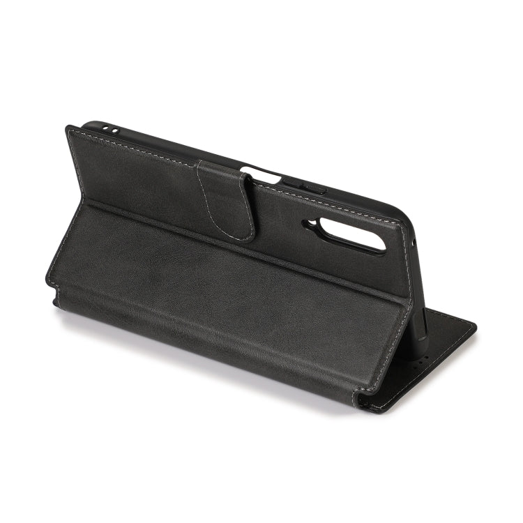 For Huawei Honor 9X Calf Texture Magnetic Buckle Horizontal Flip Leather Case with Holder & Card Slots & Wallet & Photo Frame