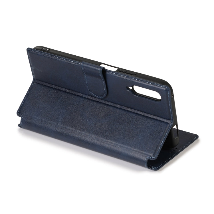 For Huawei Honor 9X Calf Texture Magnetic Buckle Horizontal Flip Leather Case with Holder & Card Slots & Wallet & Photo Frame