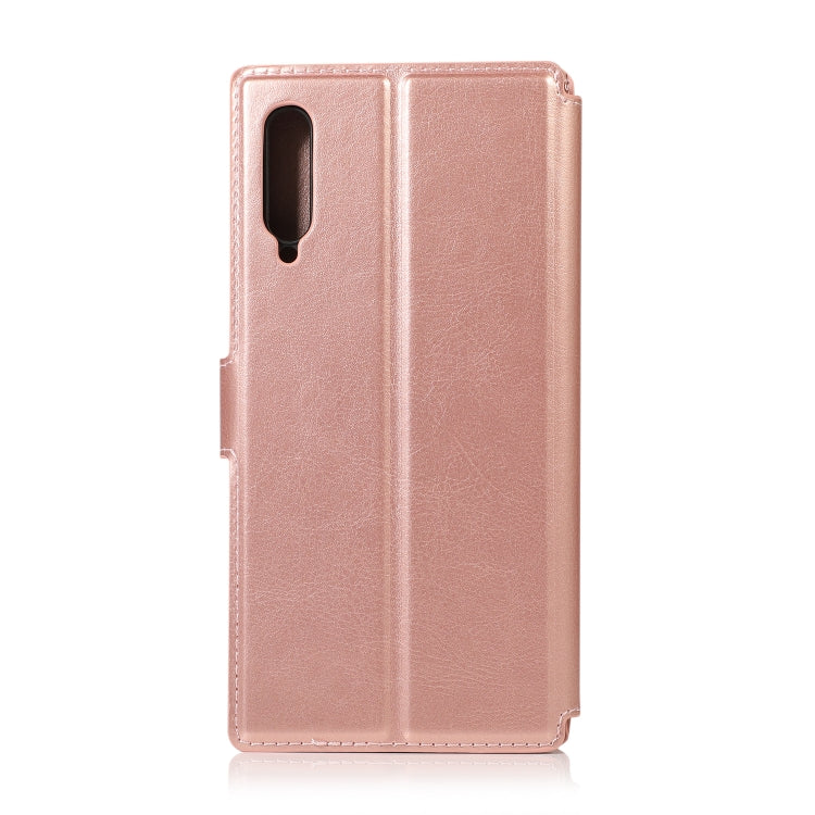For Huawei Honor 9X Calf Texture Magnetic Buckle Horizontal Flip Leather Case with Holder & Card Slots & Wallet & Photo Frame